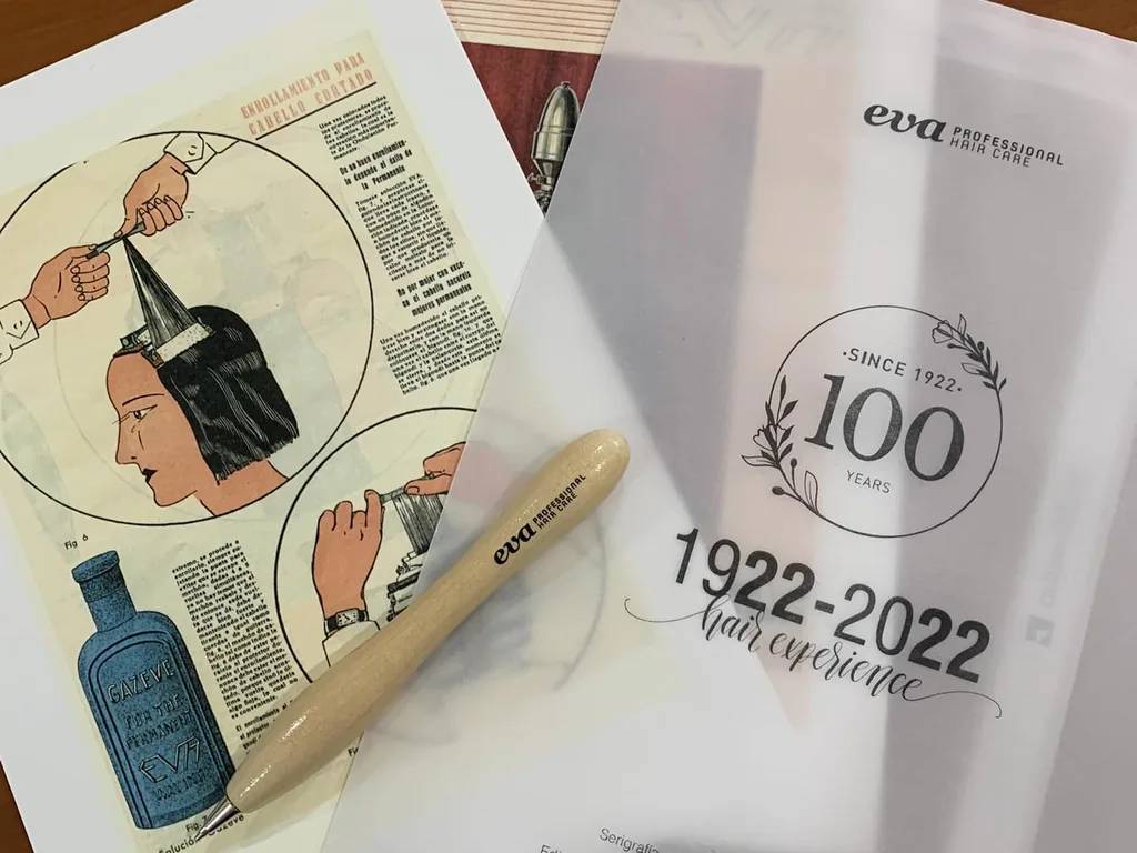 Eva Professional 1922–2022 centenary materials at the Manresa factory